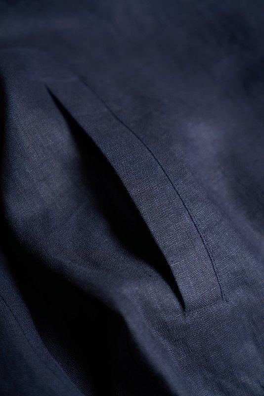 로로피아나 리넨 더블 지퍼 후드 자켓 001-191139