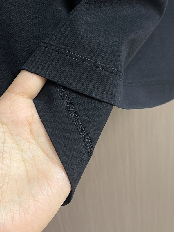 로로피아나 봄여름 듀얼 암모니아 면 반팔 티셔츠 001-191160