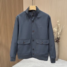 로로피아나 남성 춘하 린넨 재킷 플랩 포켓 디자인 001-191186