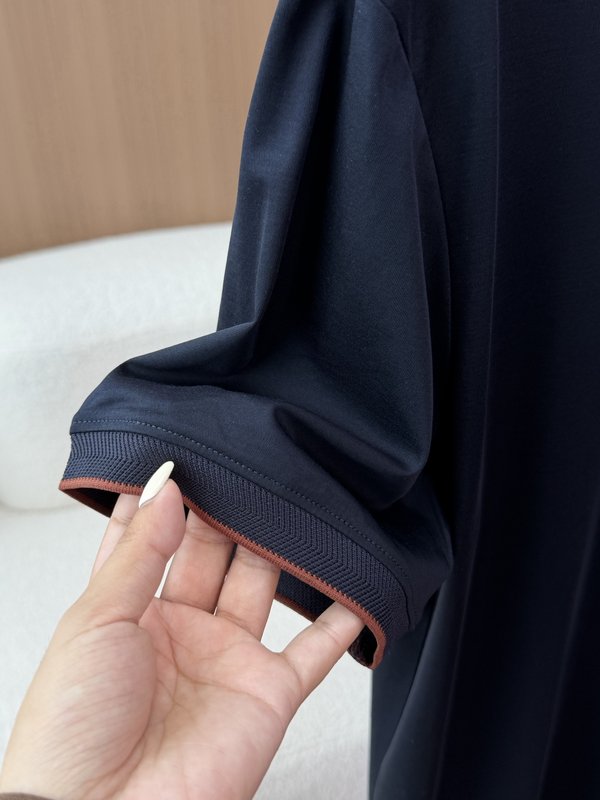 로로피아나 남성 콜라칼러 빠른 건조 탄력 반팔 티셔츠 001-191201