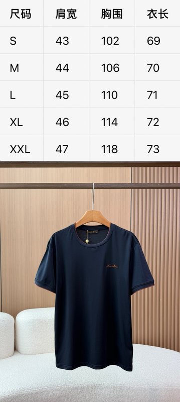 로로피아나 남성 콜라칼러 빠른 건조 탄력 반팔 티셔츠 001-191201