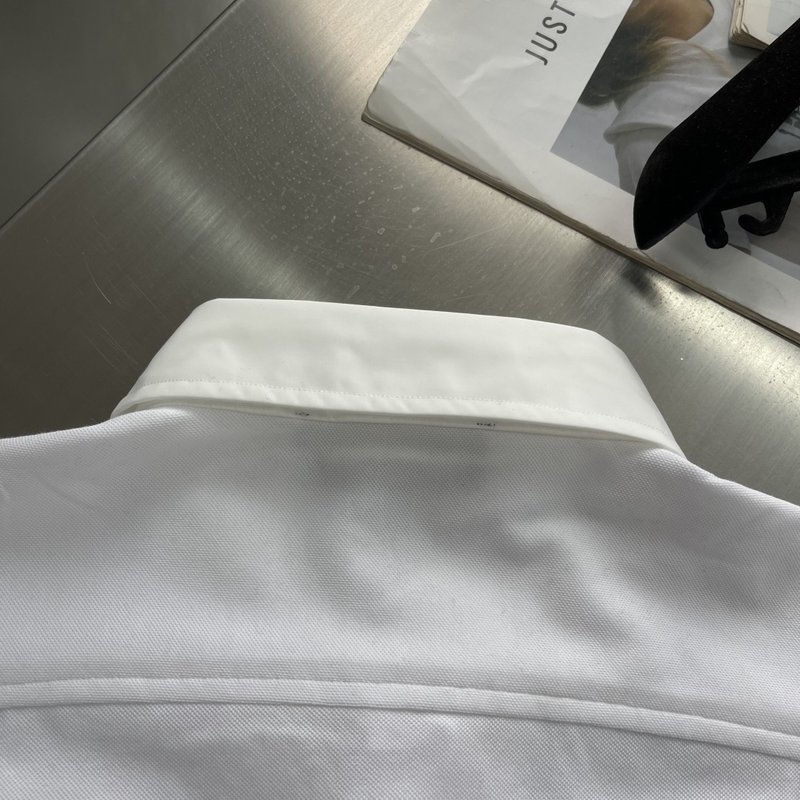 로로피아나 로고 자수 커스텀 셔츠 001-191223