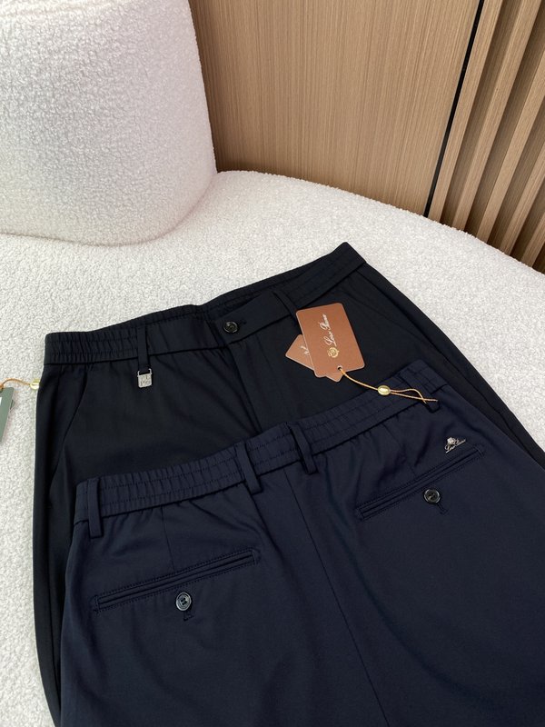 로로피아나 남성 캐주얼 스트레이트 팬츠 001-191239