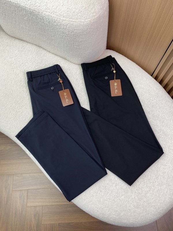 로로피아나 남성 캐주얼 스트레이트 팬츠 001-191239