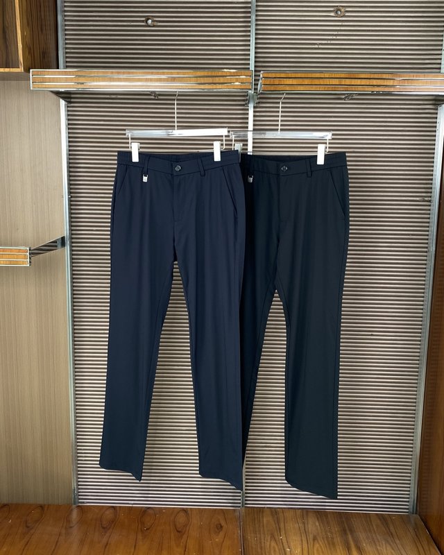 로로피아나 남성 캐주얼 스트레이트 팬츠 001-191239