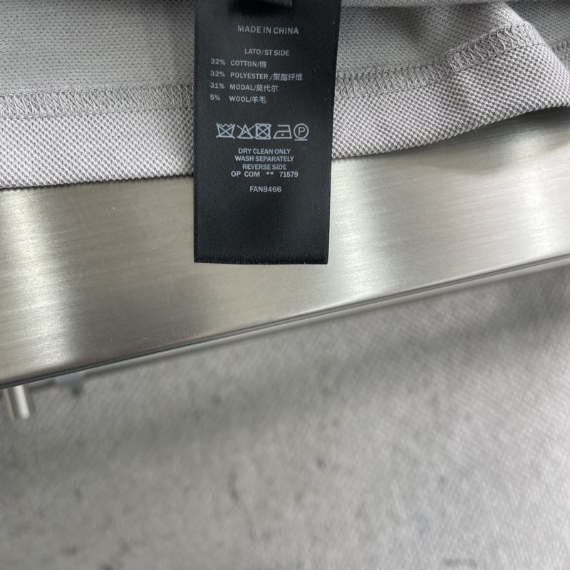 로로피아나 남성 비즈니스 캐주얼 울 폴로 셔츠 001-191257