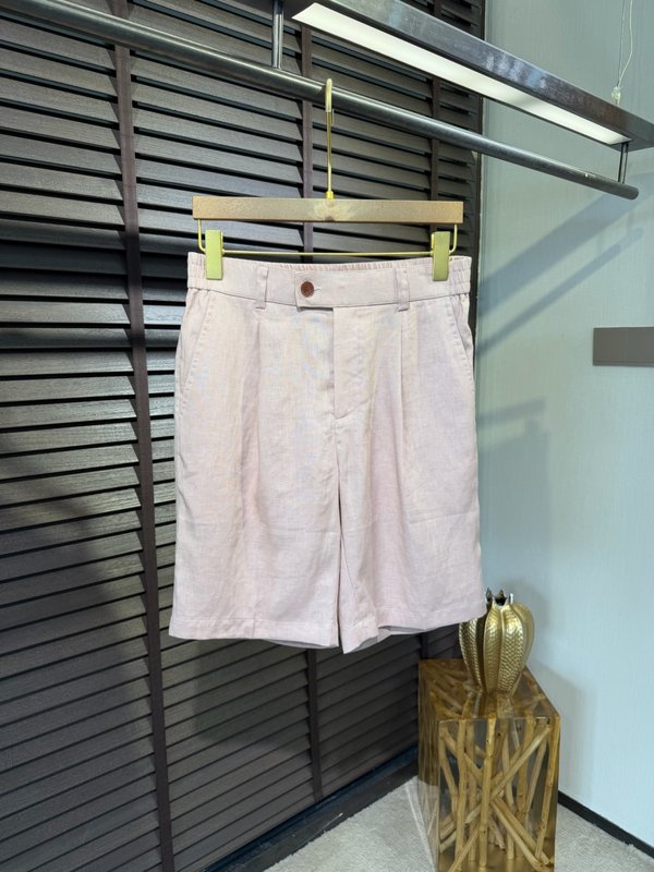 로로피아나 남성 린넨 캐주얼 쇼츠 001-191305