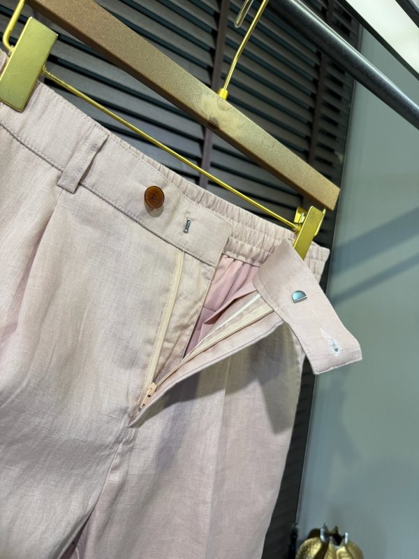 로로피아나 남성 린넨 캐주얼 쇼츠 001-191305