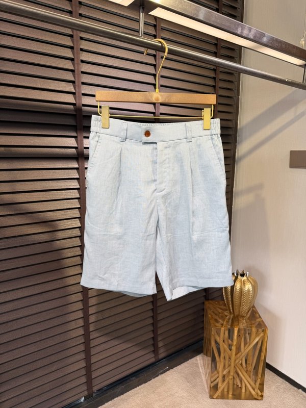 로로피아나 남성 린넨 캐주얼 쇼츠 001-191306