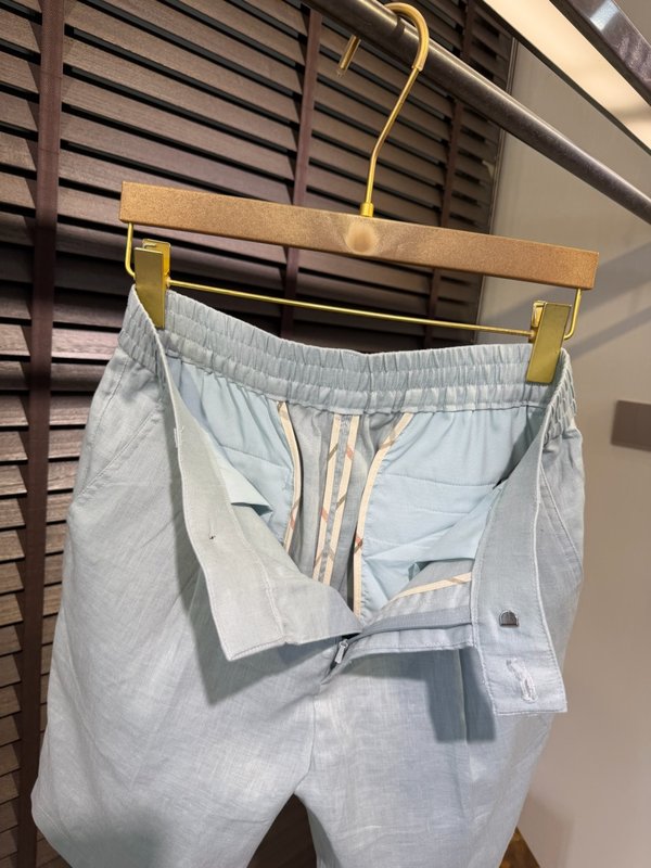 로로피아나 남성 린넨 캐주얼 쇼츠 001-191306