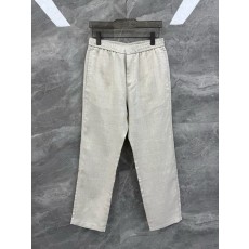 로로피아나 천연 리넨 직통 팬츠 001-191341