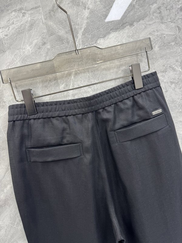 로로피아나 천연 리넨 직통 팬츠 001-191341