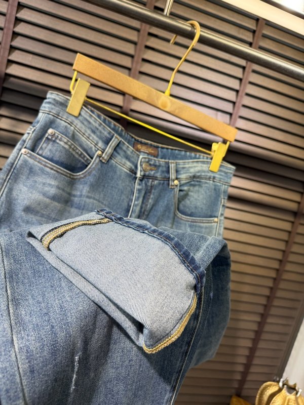로로피아나 남성 슬림핏 데님 팬츠 2026 SS 001-191364
