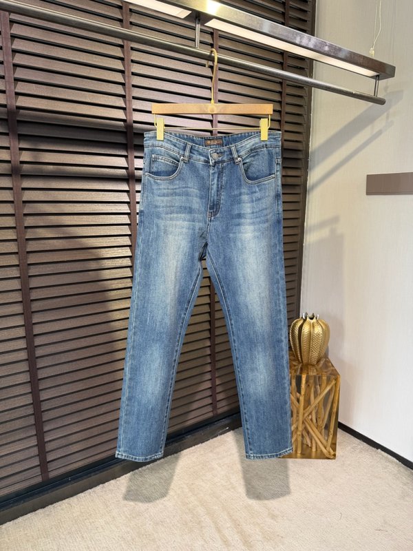 로로피아나 남성 슬림핏 데님 팬츠 2026 SS 001-191364