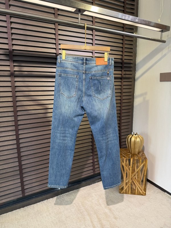 로로피아나 남성 슬림핏 데님 팬츠 2026 SS 001-191364