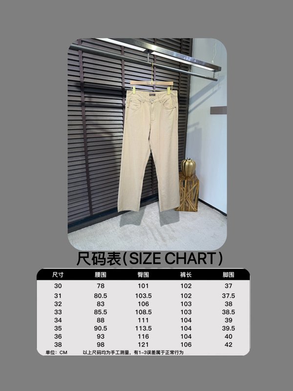 로로피아나 2026 SS 신상 남성 데님 팬츠 001-191366