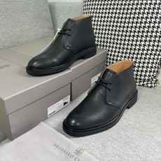 BC 브루넬로 쿠치넬리 남성 블랙 부츠 001-191371