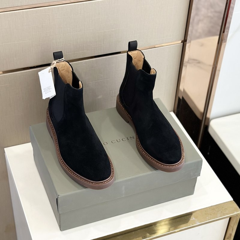브루넬로 쿠치넬리 남성 첼시 부츠 001-191451