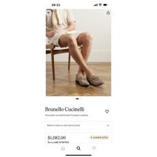 브루넬로 쿠치넬리 말금장 모카신 구두 001-191462