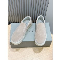 브루넬로 쿠치넬리 남성용 스웨이드 로퍼 001-191558
