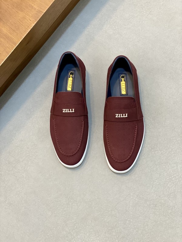 ZILLI P650 프랑스 럭셔리 남성 로퍼 통기성 가 001-191737