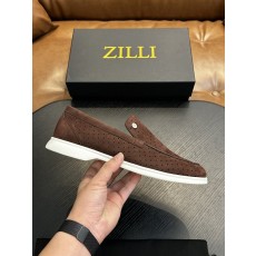 Zilli 이탈리아 남성 수제 송아지 가죽 구두 001-191754