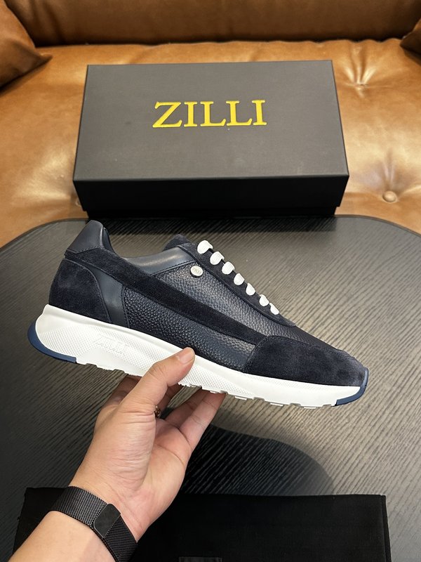 Zilli 이탈리아 남성 수제 소가죽 구두 001-191757