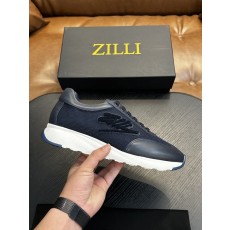 Zilli 이탈리아 남성 수제 송아지 가죽 구두 001-191760
