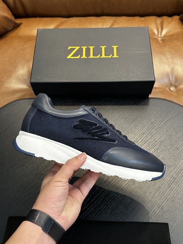 Zilli 이탈리아 남성 수제 송아지 가죽 구두 001-191760
