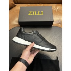 Zilli 이탈리아 남성 수제 송아지 가죽 구두 001-191763