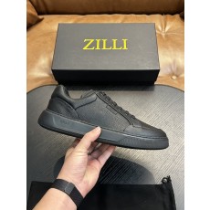 Zilli 이탈리아 남성 수제 송아지 가죽 구두 001-191766