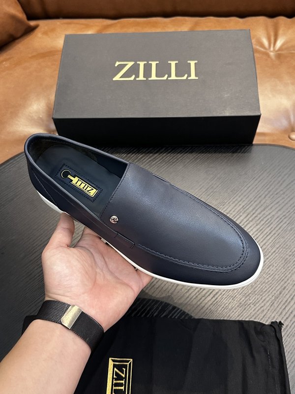 Zilli 이탈리아 남성 수제 송아지 가죽 구두 001-191775