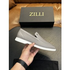 Zilli 이탈리아 남성 수제 송아지 가죽 슈즈 001-191788