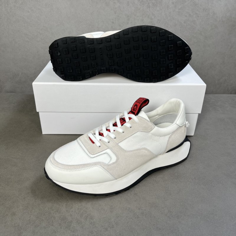 Givenchy 남성 캐주얼 스포츠 슈즈 가죽 캔버스 001-191797