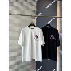 크롬하츠크로스 자수 산세 빈티지 커플 반팔 티셔츠 001-192013