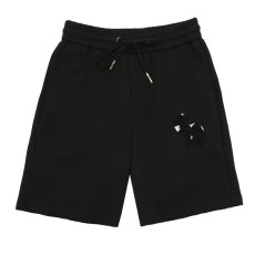 크롬하츠 블랙 패치 자수 쇼츠 001-192066