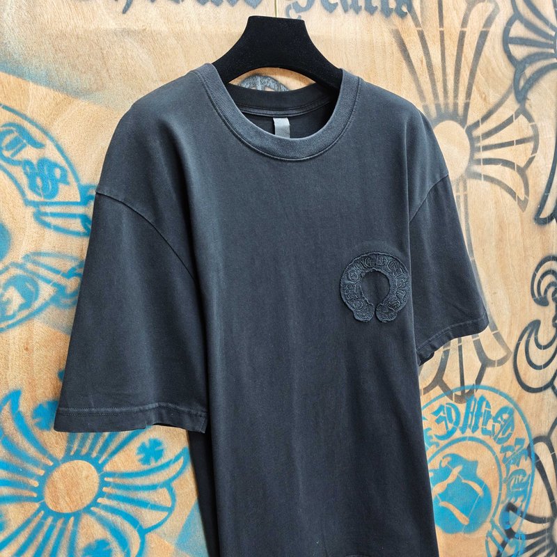 크롬하츠 중공 프린트 반팔 티셔츠 001-192105