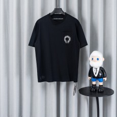 크롬하츠 26SS春夏 신상 면 티셔츠 001-192163