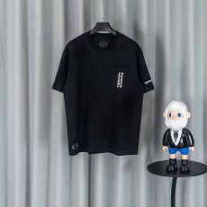 크롬하츠 26SS春夏 유니섹스 루즈핏 순면 반팔 티셔츠 001-192170