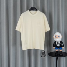 크롬하츠 26SS春夏 유니섹스 루즈핏 순면 반팔 티셔츠 001-192176