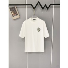 크롬하츠 중량감 순면 빈티지 가공 반팔 티셔츠 001-192192