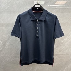 톰브라운 백 스트라이프 칼라 반팔 티셔츠 001-192286