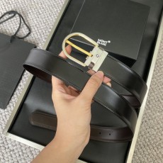 몬블랑 간시오 하드웨어 조절 벨트 3.5cm 001-192342