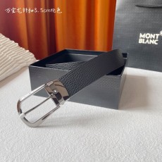 몬블랑 남성용 수입 소가죽 벨트 001-192369
