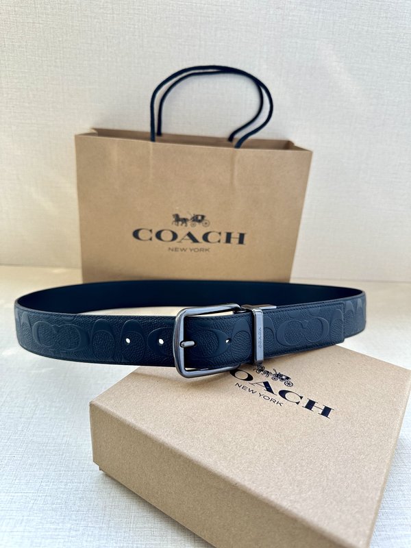 COACH 양면 스포츠 송아지 가죽 커스터마이즈 벨트 001-192419