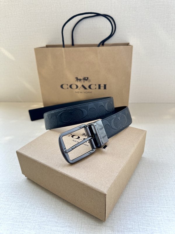 COACH 양면 스포츠 송아지 가죽 커스터마이즈 벨트 001-192419