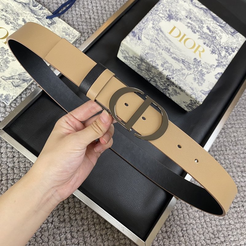 디올 Dior 여성용 가죽 벨트 패션 벨트 001-192443