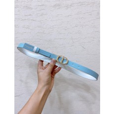 디올 CD 송아지 가죽 벨트 2.0cm 001-192444