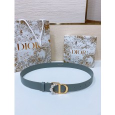 디올 새로운 CD 버클 비즈 장식 벨트 001-192450