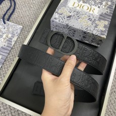 디올 DIOR 클래식 CD 버클 소 가죽 벨트 001-192468